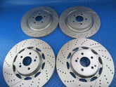 Mercedes C63s C63 Sl63 Sl65 Gt63 Amg front rear brake rotors #9073